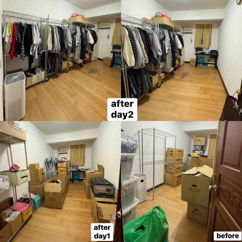 張文菱（叮噹）-整理師 - 搬家案-新家規劃動線及協助簡易傢俱安裝！