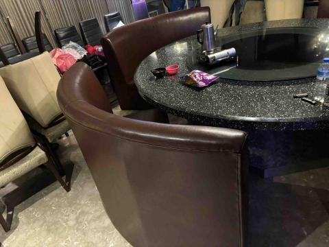 億年沙發企業社 - 大理石，特製弧形沙發