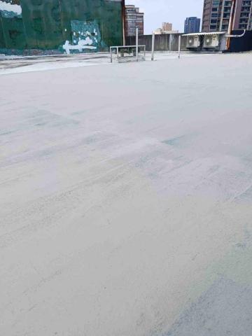 王君達 - 新竹市｜頂樓防水翻修工程（彈性防水塗層）
彈性水泥中塗塗佈完成面