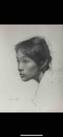 蔡仲軒 - 素描肖像畫
