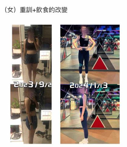 Chris - 重訓+飲食控制，短時間看到變化