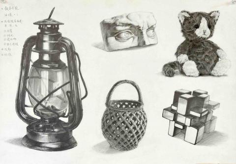 周鑫辰 - 素描靜物示範