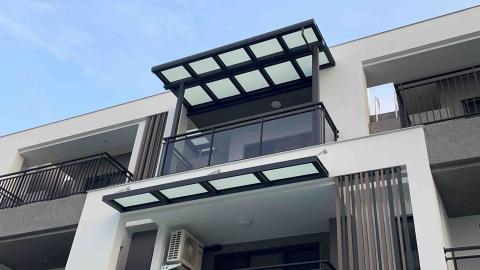 宥昌鋁門企業社 - 膠合玻璃採光罩