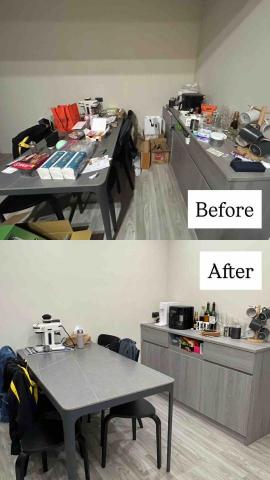 整理收納&middot;Chloe - -廚房可以好好吃飯啦！