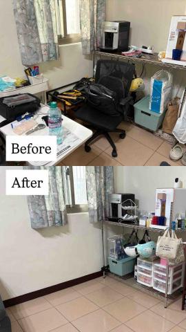 整理收納&middot;Chloe - -一開啟家門，終於有個通透的地板了