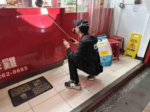 蟻離開除蟲有限公司 - 連鎖餐飲胖老爹固定除蟲服務