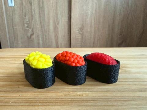 Robby - 軍艦壽司鍵軸玩具(一)