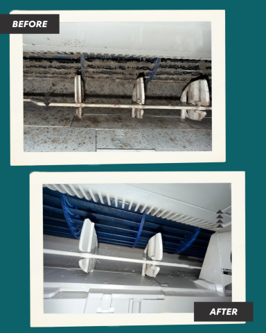 逗劉工作坊 - 清洗前後照