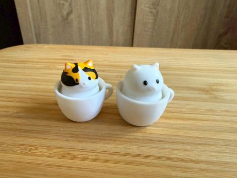 Robby - 茶杯貓咪鍵軸玩具(一)