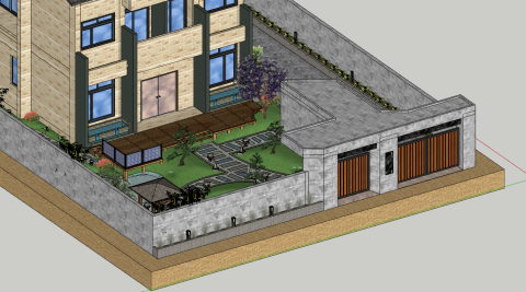 黃先生 - 建築及景觀建模