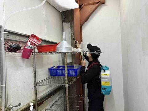 蟻離開除蟲有限公司 - 小吃店固定消毒