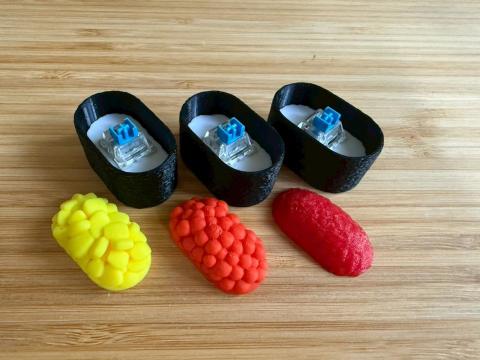 Robby - 軍艦壽司鍵軸玩具(二)