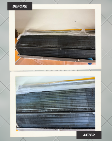 逗劉工作坊 - 清洗前後照