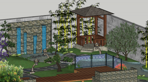 黃先生 - 建築及景觀建模