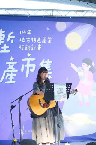 林宜亭 - 2025新竹風箏節竹塹市集演出照