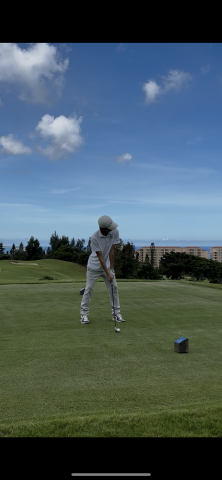 Howard Teng - 今年8月在沖繩打球～