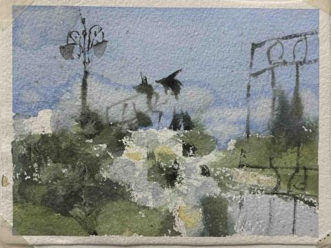 蔡仲軒 - 水彩速寫