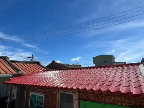 傑瑤企業社 - 老屋結構強化，更換鐵皮屋頂