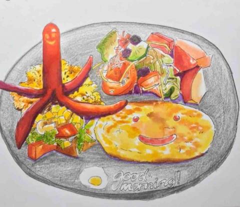 hsinyang.art - 早餐店插畫委託