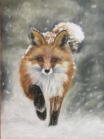 Mika - 全蠟筆繪畫