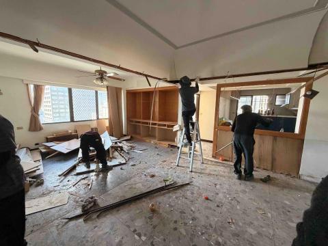 建揚鑫業有限公司 - 大進街案拆除中