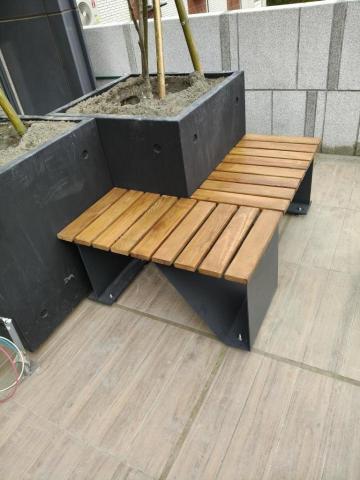 鴻元金屬工程有限公司 - 客製化戶外烤漆造型椅