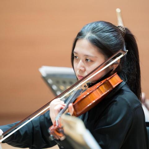 提供小提琴表演服務的專家沈邑真