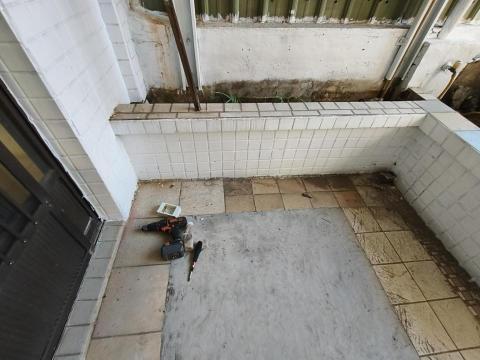 瑋成水電裝修工作室 - 施工前：增設水龍頭管路