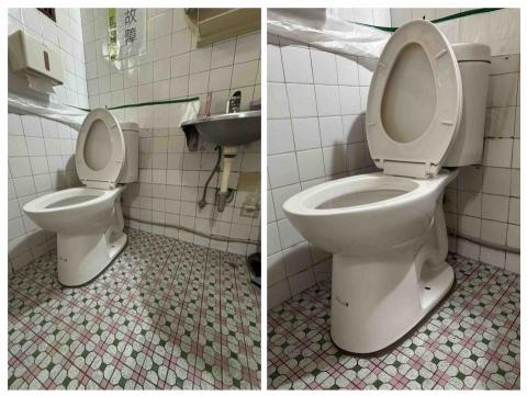 阿榮師父水電工程 - 12/27 安裝馬桶
 解決排水不順（老舊房屋無透氣管）問題