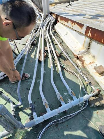 瑋成水電裝修工作室 - 施工前：全戶供水系統改管含水路加高固定