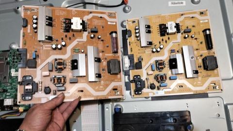 新技家電維修中心 - 精修各廠牌液晶電視，此是三星電源主板