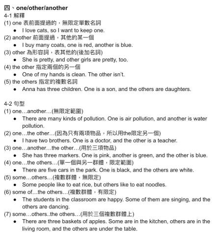 陳宣儒 - 國中英文講義