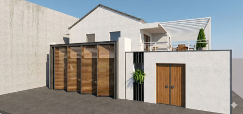 築俬室內設計工作室 - 建築物外觀3D設計