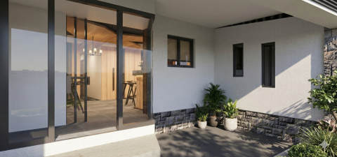 築俬室內設計工作室 - 入口庭院