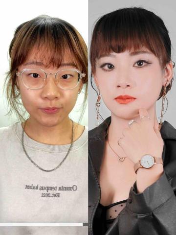 Ki喲打 彩妝造型/化妝教學/黑眼圈救星 - 歐美風