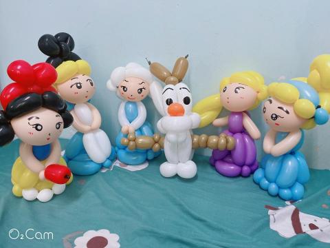 天瞳文化創意事業工作室/張家浩 - 氣球客製化～公主系列