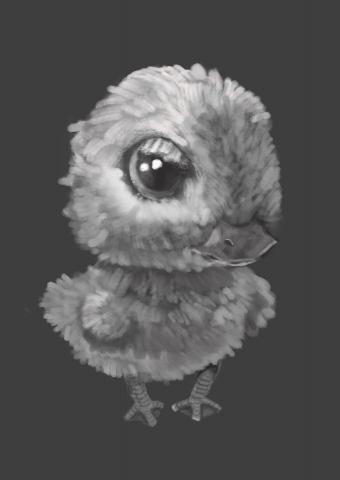 Ann&rsquo;s Studio｜素描・Procreate電繪 - 小六&mdash;Procreate電繪（灰階）