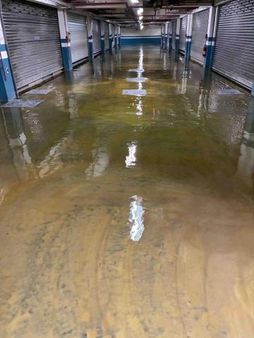 本川工程行 - 中塗流展砂漿塗佈