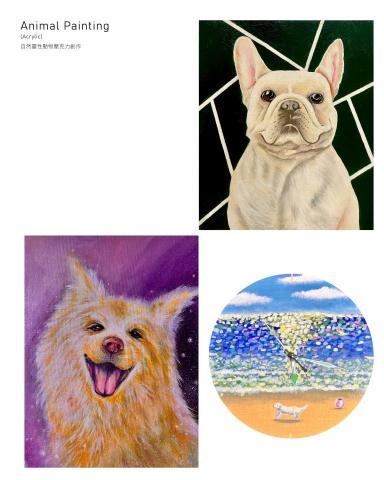 忙碌不迷路藝術工坊 - 自然靈性動物壓克力創作