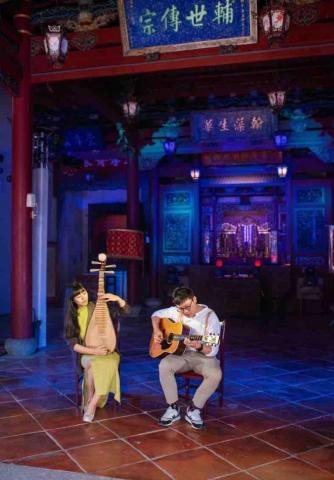 台南嘉義琵琶教學 - 台南百年古蹟音樂會演出