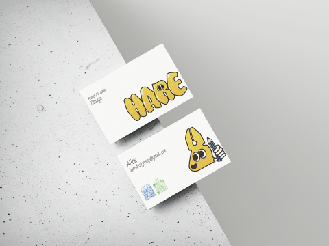 HARE 野兔｜平面設計 - 名片設計