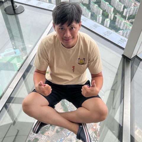 提供遛狗服務的專家蔡榮宗