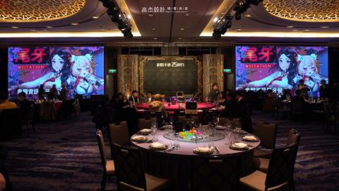 高杰設計 客製主題婚禮佈置│尾牙春酒佈置│活動佈置│ - 台北尾牙佈置│黑金風格

黑金光影，為一年畫下最閃亮的句點
尾牙之夜，榮耀登場