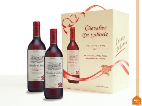 Ops House - 紅酒外包裝提袋設計