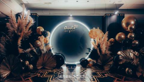 高杰設計 客製主題婚禮佈置│尾牙春酒佈置│活動佈置│ - 台北尾牙佈置│黑金風格