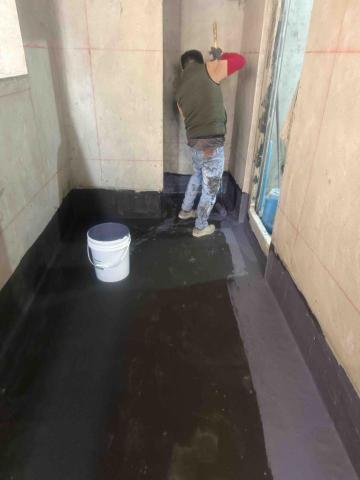 儒儒防水工程 - 彈泥第二道施作