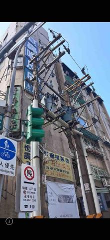 好工人拆除裝修團隊 - 羅斯福路五段 高空招牌拆除前