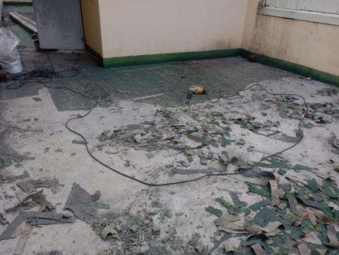 鐵皮屋頂漆，防水漆，圍籬，室內油漆都有承做 - 