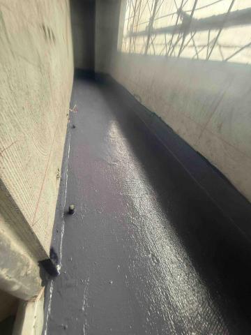 儒儒防水工程 - 陽台彈泥第二道完成面