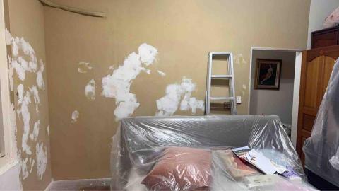 傑順鑫油漆工程 - 佳冬1案:2樓 房間 施工前